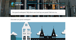 Desktop Screenshot of bodopuwpand.nl